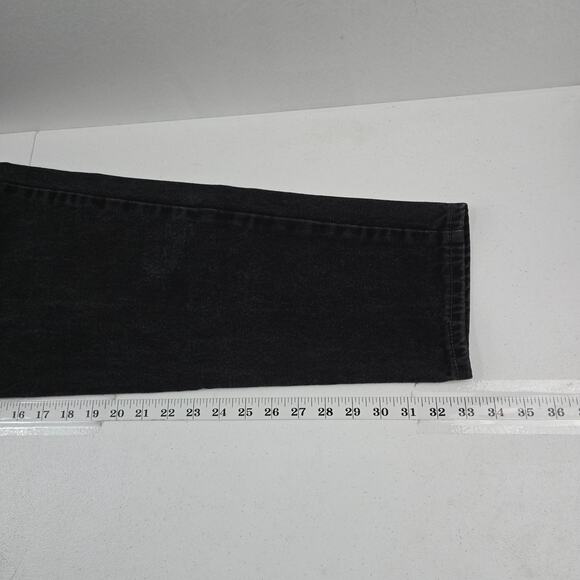 Vintage Levi's 550 relaxed‎ tapered 20 jeans USA black 90's womens 5713 - Picture 7 of 12